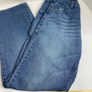 VTG AVIREX Mens Denim Jeans Blue Medium Wash Barrel Leg Y2K Size 32/32